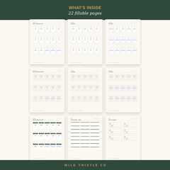 Page previews of all three marker styles